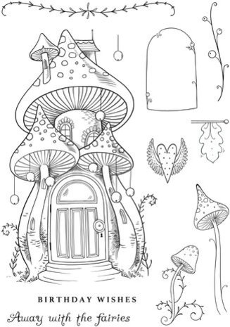 Pink Ink Designs Fauna Series Fairy Magic A5 Clear Stamps (PI212) Pink Ink Designs Fauna Series Fairy Magic A5 Clear Stamps (PI212)