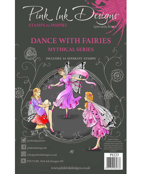 Pink Ink Designs Mythical Series Dance With Fairies A5 Clear Stamps (PI223) Pink Ink Designs Mythical Series Dance With Fairies A5 Clear Stamps (PI223)