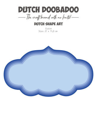 Dutch Doobadoo Dutch Shape Art A5 Claire (470.784.229) Dutch Doobadoo Dutch Shape Art A5 Claire (470.784.229)
