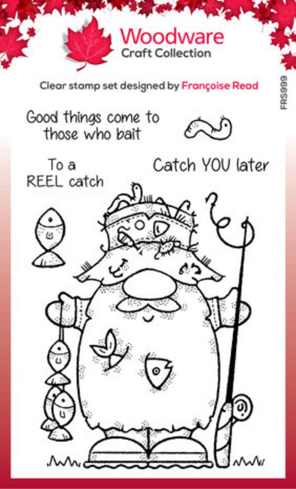 Woodware Reel Catch Clear Stamps (FRS999)