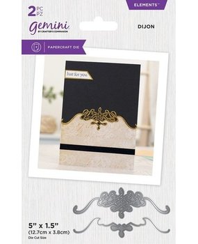 Gemini Baroque Border Dijon Elements Dies (GEM-ELE-MD-DIJO) Gemini Baroque Border Dijon Elements Dies (GEM-ELE-MD-DIJO)