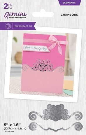 Gemini Baroque Border Chambord Elements Dies (GEM-ELE-MD-CHAM) Gemini Baroque Border Chambord Elements Dies (GEM-ELE-MD-CHAM)
