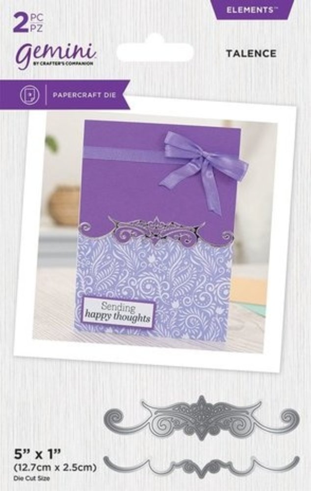 Gemini Baroque Border Talence Elements Dies (GEM-ELE-MD-TALE) Gemini Baroque Border Talence Elements Dies (GEM-ELE-MD-TALE)