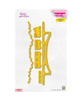 Nellie Snellen Snijmal Bridge with Train (SD219)* Nellie Snellen Snijmal Bridge with Train (SD219)*