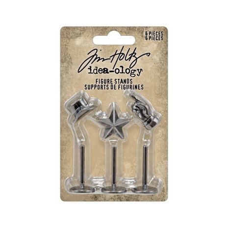 Idea-ology Tim Holtz Adornments Figure Stands (TH94306) Idea-ology Tim Holtz Adornments Figure Stands (TH94306)