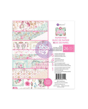 Prima Marketing Inc Avec Amour 6x6 Inch Paper Pad (662110) Prima Marketing Inc Avec Amour 6x6 Inch Paper Pad (662110)