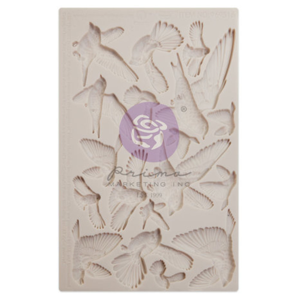 Prima Marketing Inc Finnabair Imaginarium Flocking Birds Moulds (969516) Prima Marketing Inc Finnabair Imaginarium Flocking Birds Moulds (969516)