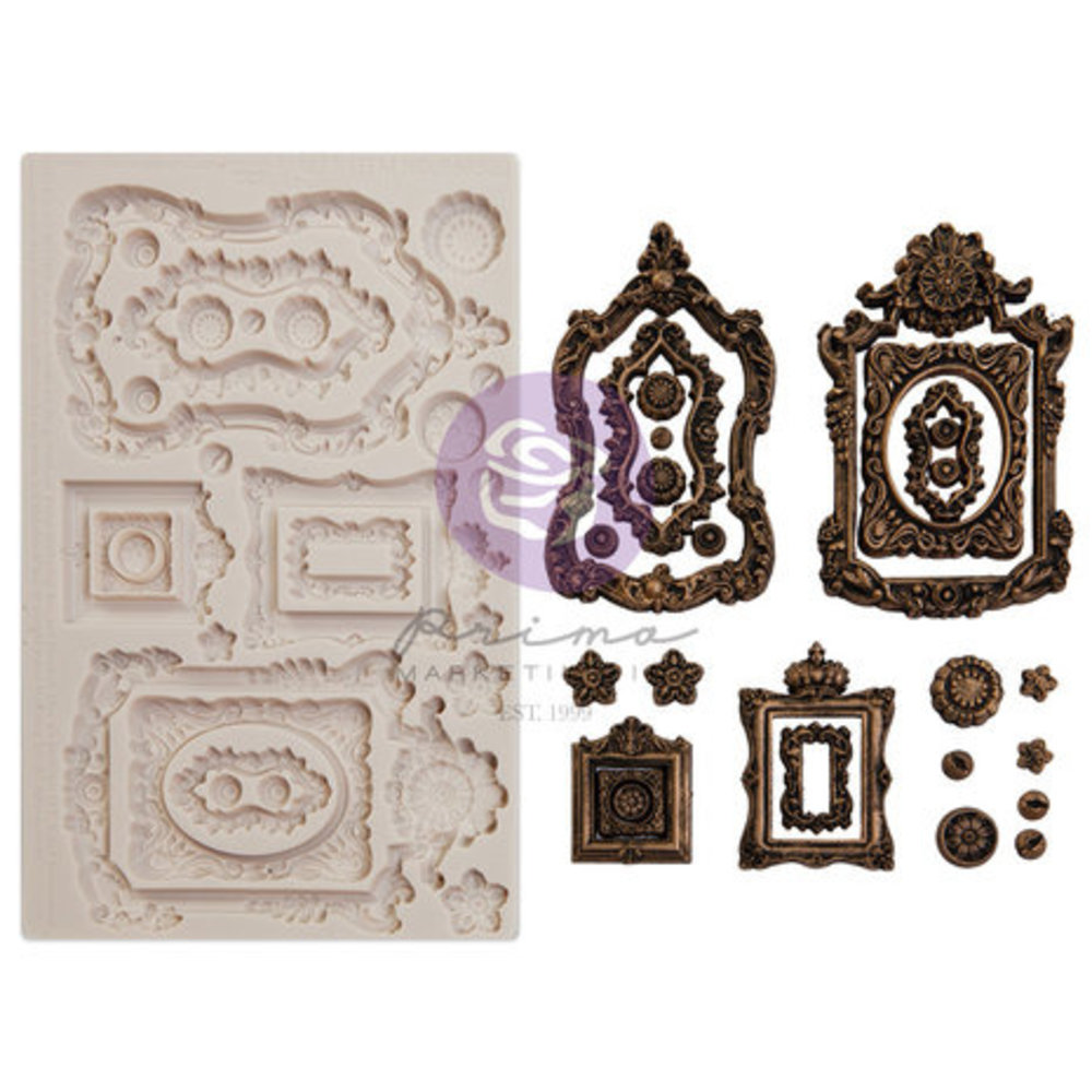 Prima Marketing Inc Finnabair Imaginarium Ornate Frames Moulds (969530)