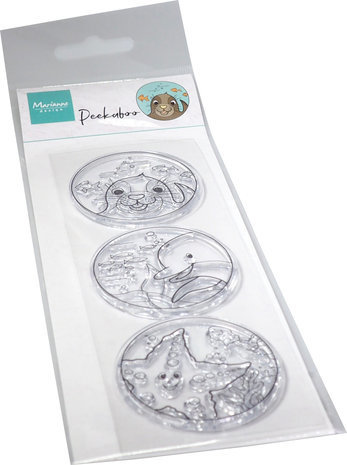 Marianne Design Clear Stamps Hetty's Peek-a-boo Ocean (CS1131) Marianne Design Clear Stamps Hetty's Peek-a-boo Ocean (CS1131)