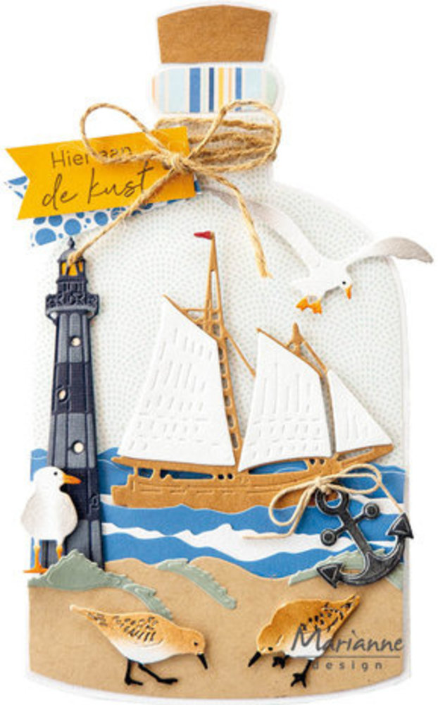 Marianne Design Creatables Tiny's Lighthouse & Surf (LR0808) Marianne Design Creatables Tiny's Lighthouse & Surf (LR0808)