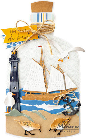 Marianne Design Creatables Tiny's Lighthouse & Surf (LR0808) Marianne Design Creatables Tiny's Lighthouse & Surf (LR0808)