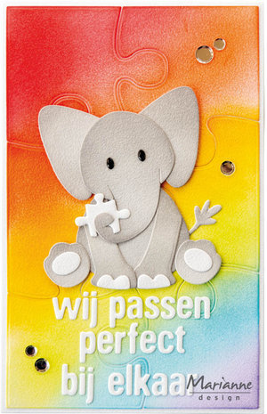 Marianne Design Craftables Build-a-Puzzle (CR1625)