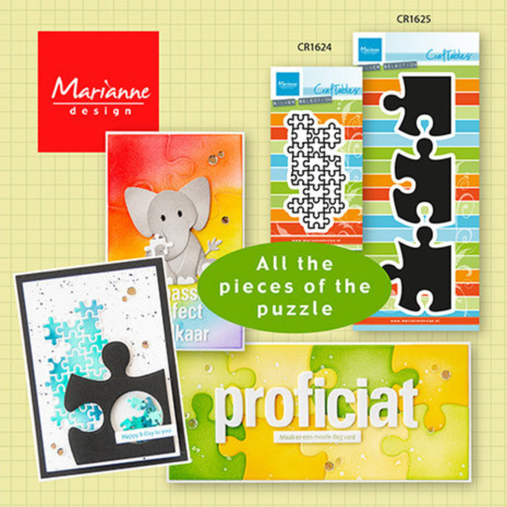 Marianne Design Craftables Build-a-Puzzle (CR1625)