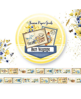 Memory Place Bon Voyage Washi Tape 15mm (MP-61149)
