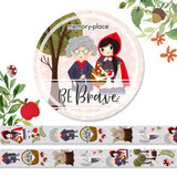 Memory Place Be Brave Washi Tape 1 15mm (MP-61162)