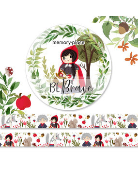 Memory Place Be Brave Washi Tape 2 15mm (MP-61163)
