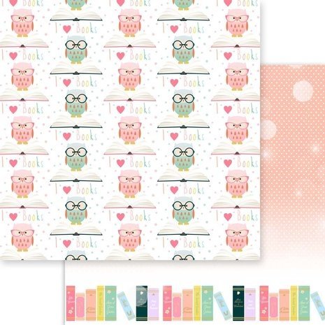 Memory Place Book Lover 8x8 Inch Paper Pack (MP-61172) Memory Place Book Lover 8x8 Inch Paper Pack (MP-61172)