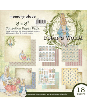 Memory Place Peter's World 8x8 Inch Paper Pack (MP-61179)