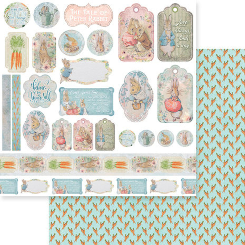 Memory Place Peter's World 8x8 Inch Paper Pack (MP-61179)