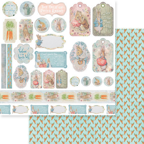 Memory Place Peter's World 8x8 Inch Paper Pack (MP-61179)