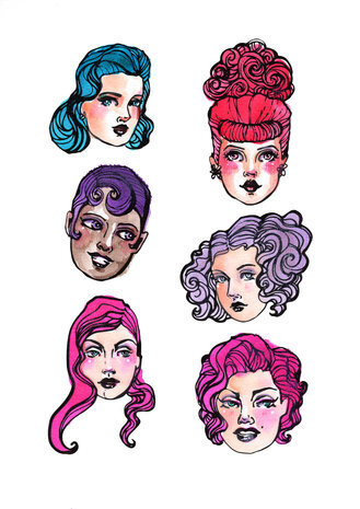 Jane Davenport Clear Stamp Starlets 1 (CEJDCS016) Jane Davenport Clear Stamp Starlets 1 (CEJDCS016)