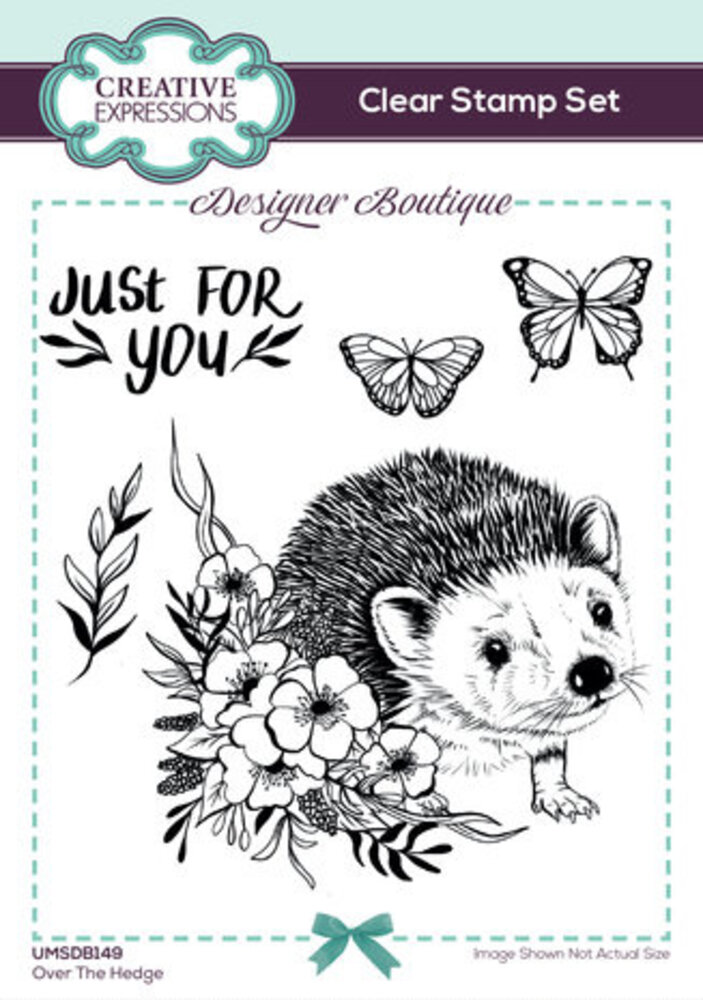 Creative Expressions Designer Boutique Clear Stamp A6 Over The Hedge (UMSDB149)