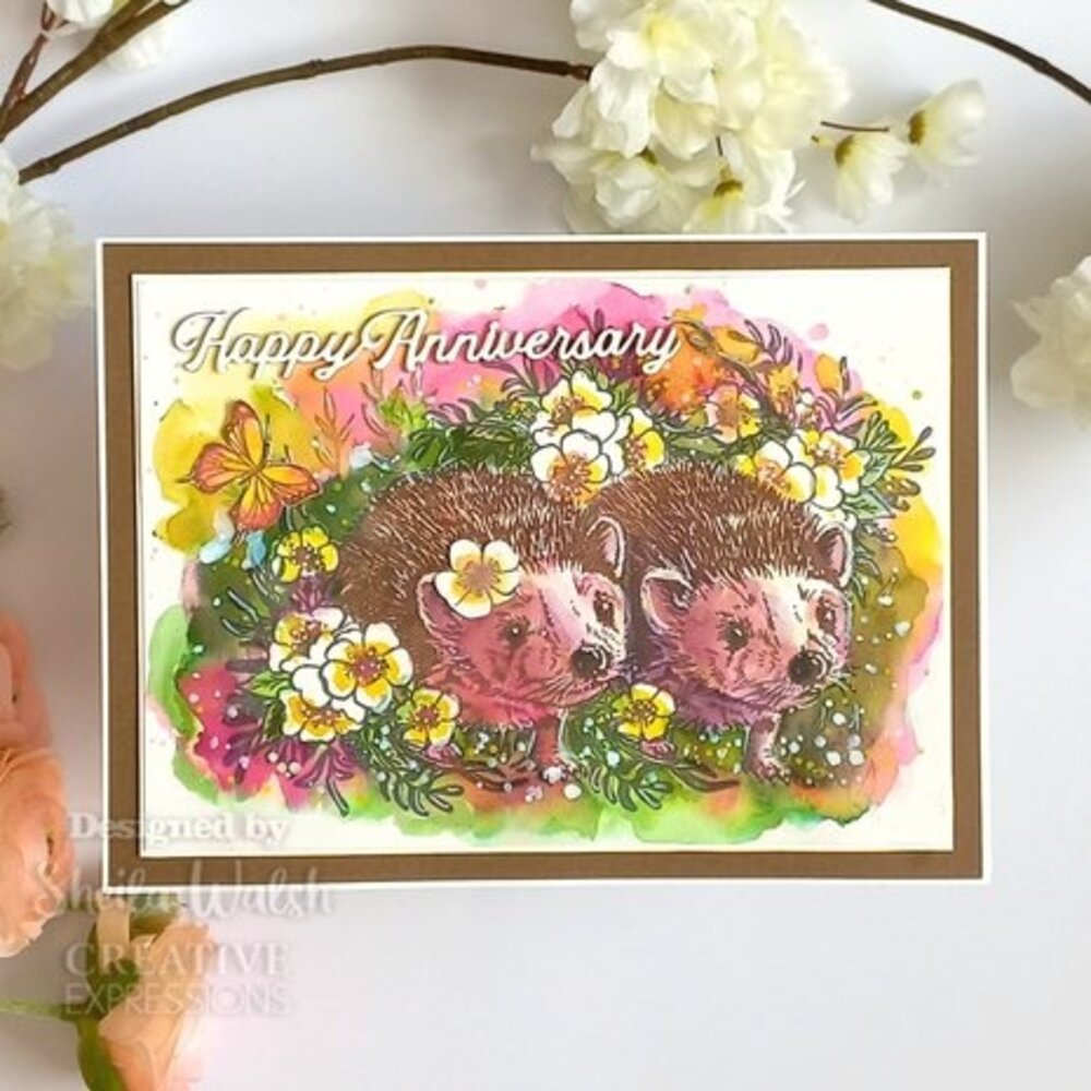 Creative Expressions Designer Boutique Clear Stamp A6 Over The Hedge (UMSDB149)