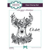 Creative Expressions Designer Boutique Clear Stamp A6 Flower King (UMSDB150)