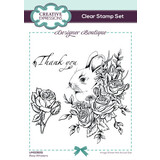 Creative Expressions Designer Boutique Clear Stamp A6 Rosy Whiskers (UMSDB151)