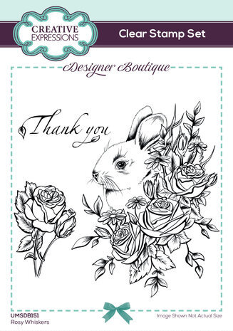 Creative Expressions Designer Boutique Clear Stamp A6 Rosy Whiskers (UMSDB151) Creative Expressions Designer Boutique Clear Stamp A6 Rosy Whiskers (UMSDB151)
