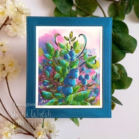 Creative Expressions Blueberry Bliss Cut & Lift Craft Die (CEDPC1229) Creative Expressions Blueberry Bliss Cut & Lift Craft Die (CEDPC1229)