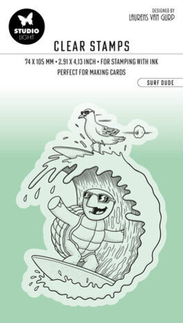 Studio Light Essentials Clear Stamp Surf Dude (BL-ES-STAMP455)