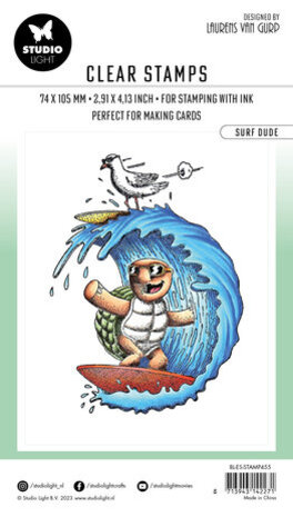 Studio Light Essentials Clear Stamp Surf Dude (BL-ES-STAMP455)