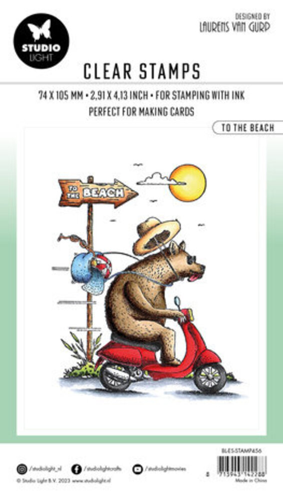 Studio Light Essentials Clear Stamp To the Beach (BL-ES-STAMP456)