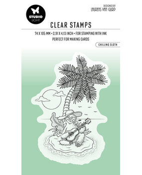 Studio Light Essentials Clear Stamp Chilling Sloth (BL-ES-STAMP459) Studio Light Essentials Clear Stamp Chilling Sloth (BL-ES-STAMP459)