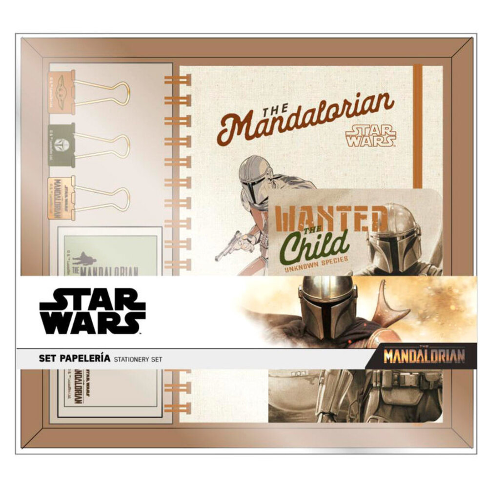 Popculture.shop Star Wars The Mandalorian Yoda Child Stationery Set (CRD2700000370)