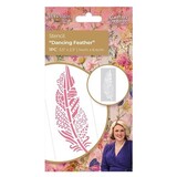 Crafter's Companion Bohemian Collection Stencil Dancing Feather (S-BOH-STEN-DAFE)