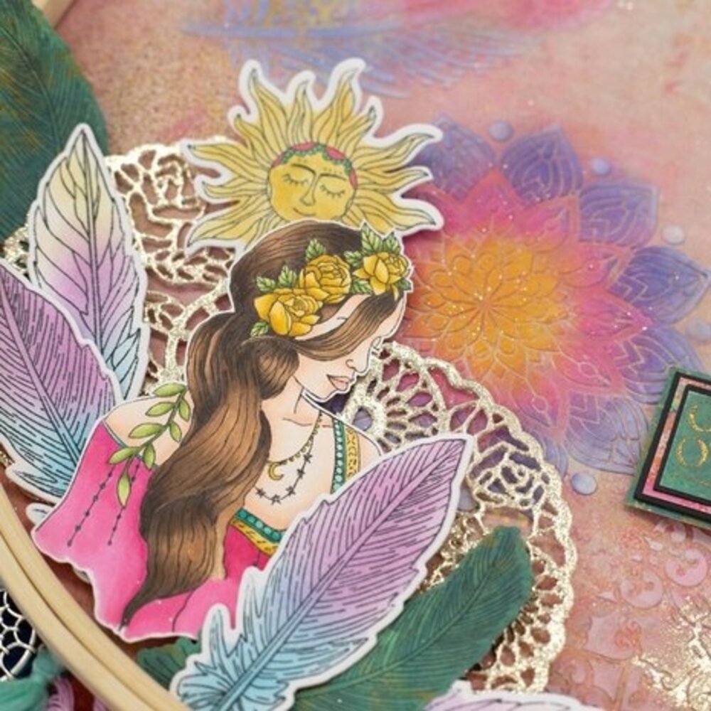 Crafter's Companion Bohemian Collection Clear Stamp Wild & Free (S-BOH-CA-ST-WIFR) Crafter's Companion Bohemian Collection Clear Stamp Wild & Free (S-BOH-CA-ST-WIFR)