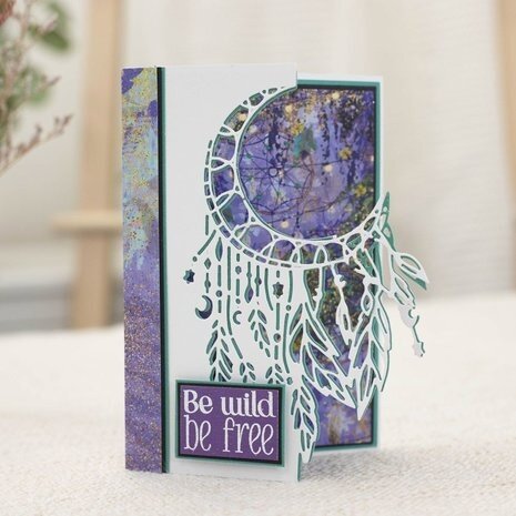 Crafter's Companion Bohemian Collection Crescent Moon Dreamcatcher Die (S-BOH-MD-CMDC)