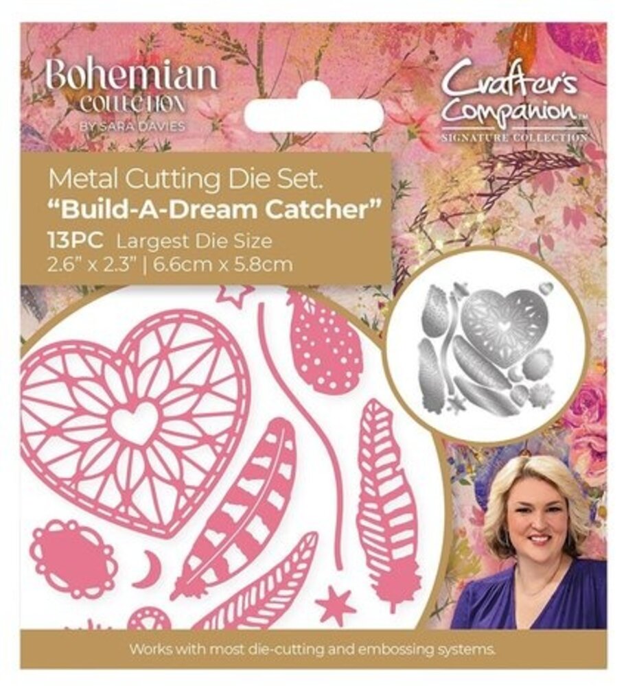 Crafter's Companion Bohemian Collection Build-A-Dream Catcher Die (S-BOH-MD-BADC) Crafter's Companion Bohemian Collection Build-A-Dream Catcher Die (S-BOH-MD-BADC)