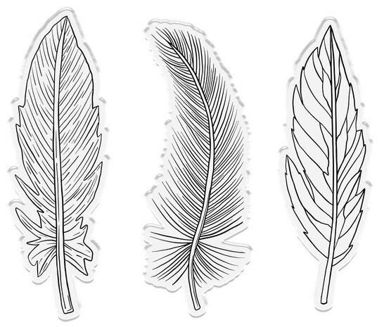 Crafter's Companion Bohemian Collection Stamp & Die Heavenly Boho Feathers (S-BOH-STD-HBFE) Crafter's Companion Bohemian Collection Stamp & Die Heavenly Boho Feathers (S-BOH-STD-HBFE)