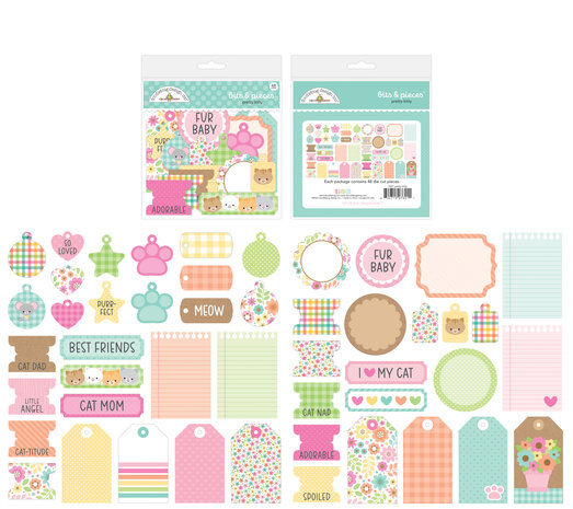 Doodlebug Design Inc. Pretty Kitty Bits & Pieces (7621) Doodlebug Design Inc. Pretty Kitty Bits & Pieces (7621)