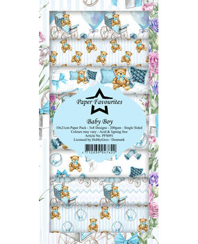 Paper Favourites Baby Boy Slimline Paper Pack (PFS091)