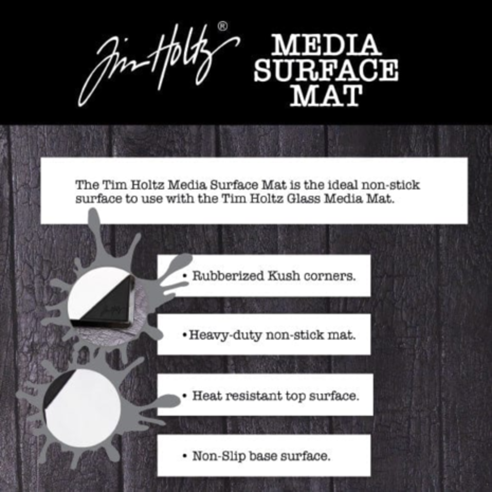 Tonic Studios Tim Holtz Media Surface Mat (4497E) Tonic Studios Tim Holtz Media Surface Mat (4497E)