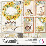 Ciao Bella Papercrafting Farmhouse Garden 12x12 Inch Paper Pad (CBPM063)