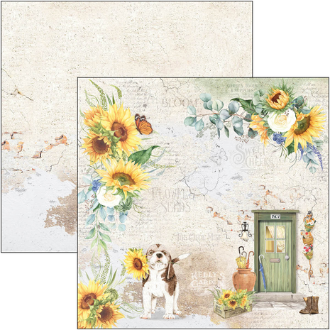 Ciao Bella Papercrafting Farmhouse Garden 12x12 Inch Paper Pad (CBPM063)