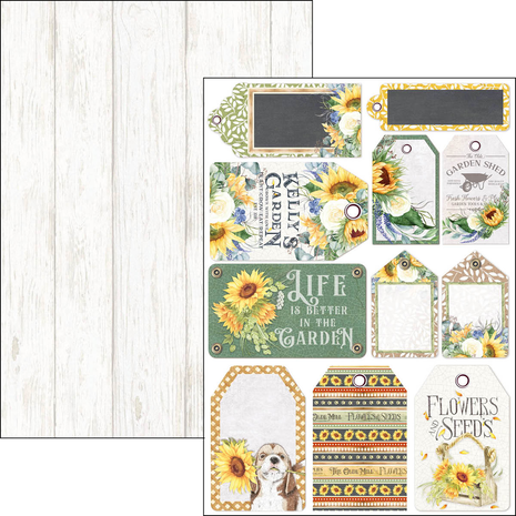 Ciao Bella Papercrafting Farmhouse Garden A4 Creative Pad (CBCL063)
