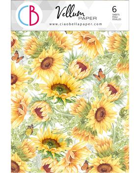 Ciao Bella Papercrafting Farmhouse Garden A4 Vellum Paper (CBV003) Ciao Bella Papercrafting Farmhouse Garden A4 Vellum Paper (CBV003)