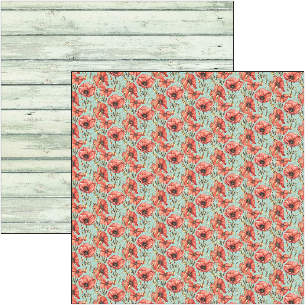 Ciao Bella Papercrafting Enchanted Land 12x12 Inch Paper Pad (CBPM064)