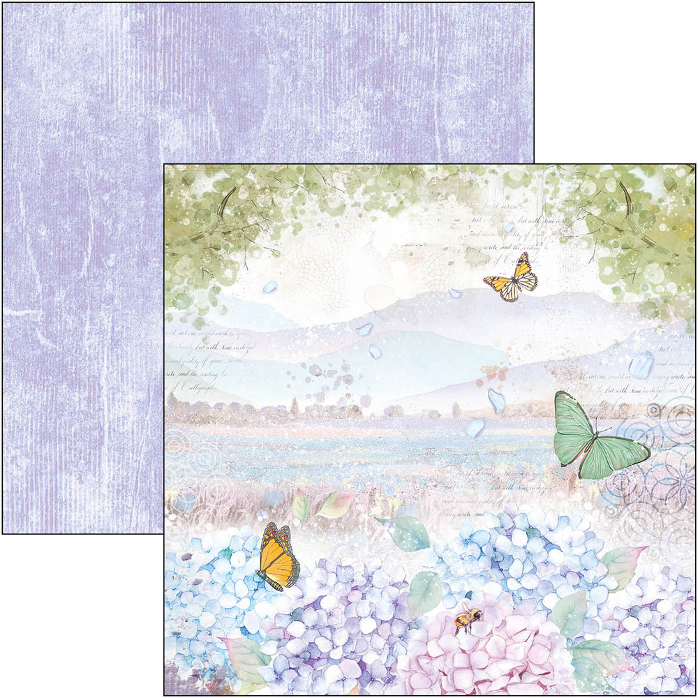 Ciao Bella Papercrafting Enchanted Land 12x12 Inch Paper Pad (CBPM064)